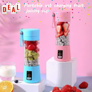 Portable 6-Blade USB Blender – Smoothies Anytime, Anywhere